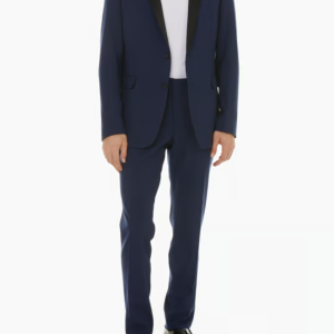 Au Printemps Paris – Costume en laine bleu