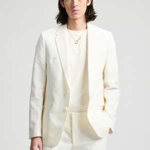 Au Printemps Paris – Costume slim en lin