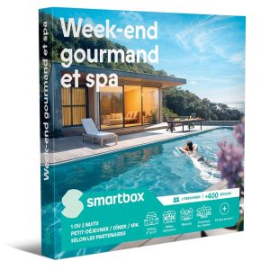 SmartBox – Coffret cadeau Week-end gourmand et spa